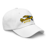 Kitfox Airplane Embroidered Classic Dad Cap (AIRB9KMODEL2-YR1) - Personalized