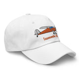 Luscombe 8A Airplane Embroidered Classic Cap (AIRCLJ8A-O2) - Add Your N#