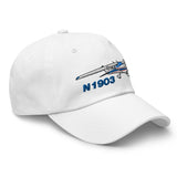 Airplane Embroidered Custom Classic Cap AIR35JJ150-B2 - Add your N#