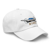 Airplane Embroidered Custom Classic Cap (AIR2552FEK35-BG1)