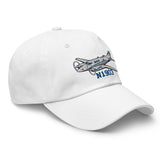 Airplane Embroidered Custom Classic Cap (AIR255B9E90-GB1) - Add your N#