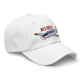 Airplane Embroidered Custom Classic Cap (AIR2552FEG36-RB1) - Add your N#