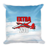 Extra 230 Airplane Throw Pillow Case Stuffed & Sewn
