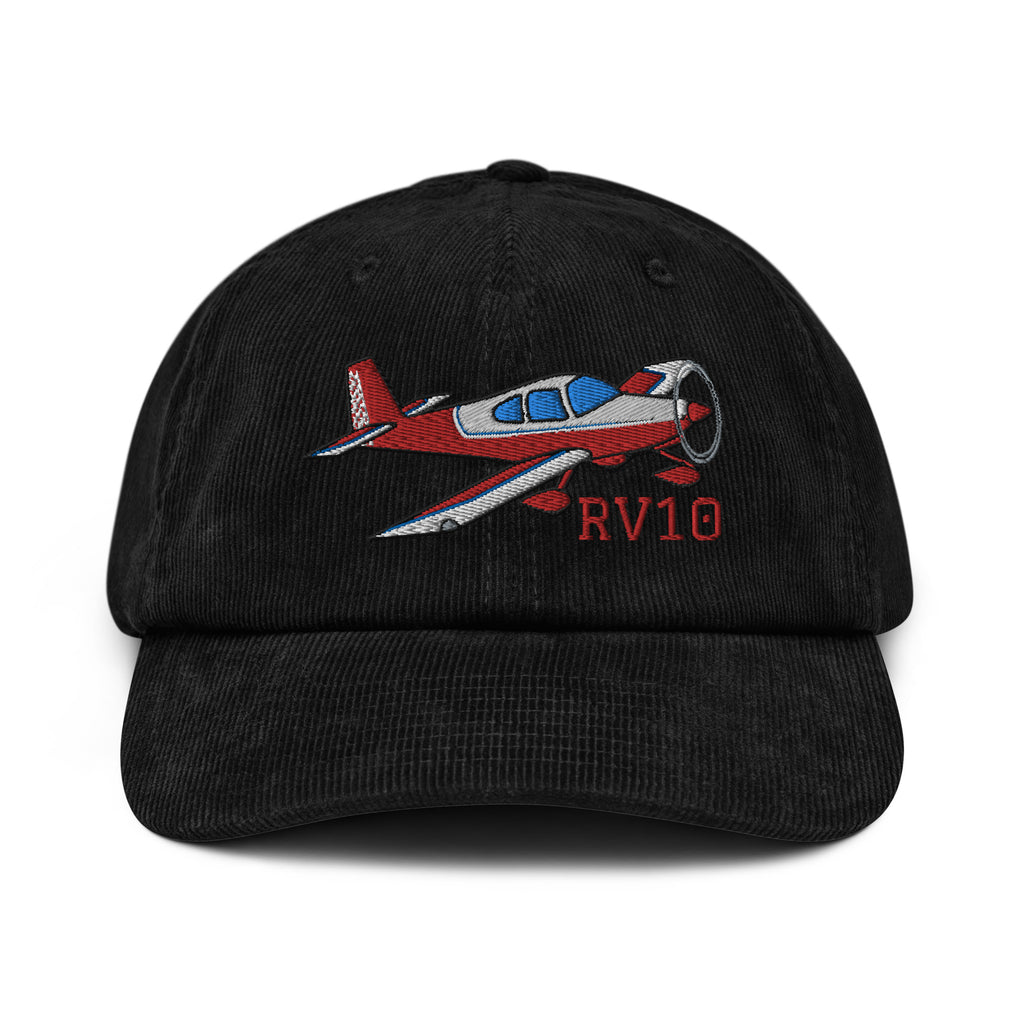 Van's RV-10 Airplane Corduroy Hat - Add Your N#