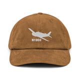 Custom Embroidered Corduroy Cap