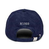 Custom Embroidered Corduroy Cap