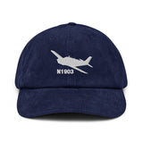 Custom Embroidered Corduroy Cap