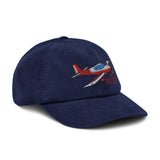 Van's RV-10 Airplane Corduroy Hat - Add Your N#