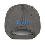 Tecnam P2006T Airplane Embroidered Distressed Cap - Personalized