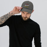 Socata TBM 850 Embroidered Distressed Cap (AIRJF3K2D850-MG1) - Personalized