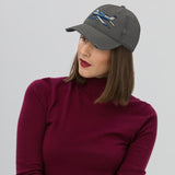 Grumman American (AIRK97-NBG_EMB) Airplane Embroidered Distressed Hat - Add your N#