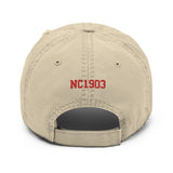 Helicopter Embroidered Distressed Cap HELI25C47-R1 - Add your N#