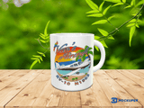 Beach Van's Aircraft RV-10 Airplane Ceramic Mug - Personalized with your N#