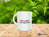 Eurocopter AS350 Ecureuil (Red/Blue) Helicopter Ceramic Mug - Personalized with N#