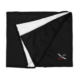 Custom Premium Embroidered Sherpa Blanket