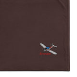 Custom Premium Embroidered Sherpa Blanket