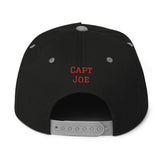Airplane Embroidered Flat Bill Cap (AIR2552FEV35A-BR2) - Add your N#
