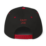 Airplane Embroidered Flat Bill Cap (AIR2552FEV35A-BR2) - Add your N#