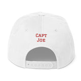 Airplane Embroidered Flat Bill Cap (AIR2552FEV35A-BR2) - Add your N#
