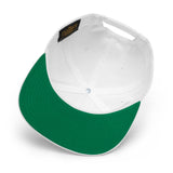 Custom Embroidered Flat Bill Cap