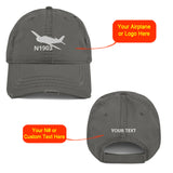 Custom Embroidered Distressed Cap