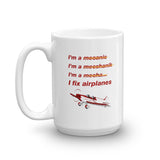 I Fix Airplanes Theme Mug - AIRJG5KL8-R1