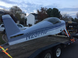 Van's Aircraft RV-6 (Silver/Blue) HD Airplane Sign