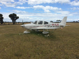 Airplane Design (Silver/Red) - AIR39ISR20-SR1
