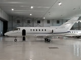 Beechcraft Hawker 800XP Blue Grey 3 model