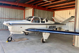 Beechcraft Bonanza G35 Blue Gold model