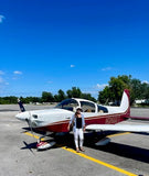 Airplane Design (Maroon/Orange) - AIR7ILK97AA1-MO1