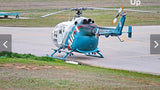 Helicopter Design (Blue Green) - HELID22BO105CBS-BG