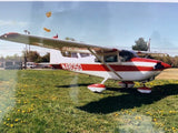 Airplane Design (Red/Gold #4) - AIR35JJ182-RG4