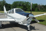 Beechcraft Bonanza G36 Blue Silver 2 model 2