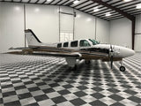 Airplane Design (Gold/Black) - AIR25521I-GB1