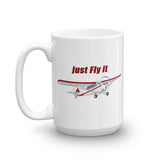 Just Fly It Theme Mug - AIRJ5I381-R1 - Personalized w/ N#