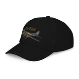 Boeing B-17 Airplane Embroidered Kids Cap