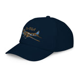 Boeing B-17 Airplane Embroidered Kids Cap