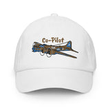 Boeing B-17 Airplane Embroidered Kids Cap