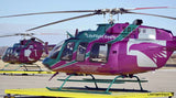 Helicopter Design (Green/Violet)  - HELI25C407-GV1