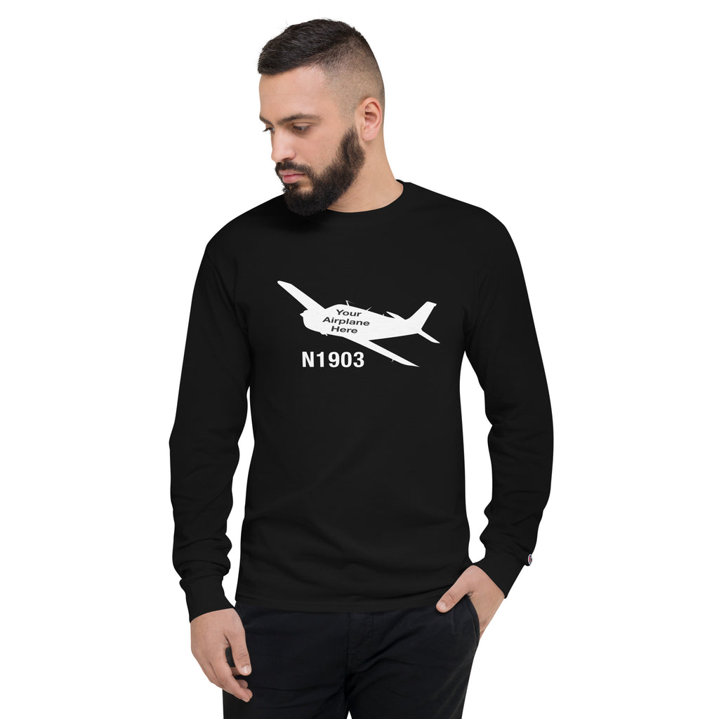 Custom Men's Champion Long Sleeve Shirt