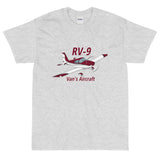 RV-9 Van's Aircraft Custom Airplane T-Shirt  - Personalized with your N#