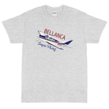Bellanca Super Viking (Blue/Red) Airplane T-Shirt - Personalized w/ Your N#
