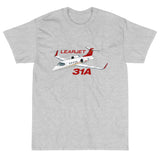 Learjet 31A Airplane T-shirt - Personalized with Your N#