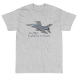 F-16C Fighting Falcon Custom Airplane T-Shirt