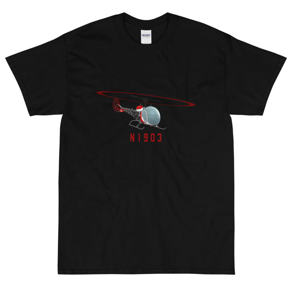 Airplane Custom T-Shirt HELI25C47-R1 - Personalized with your N#