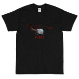 Airplane Custom T-Shirt HELI25C47-R1 - Personalized with your N#