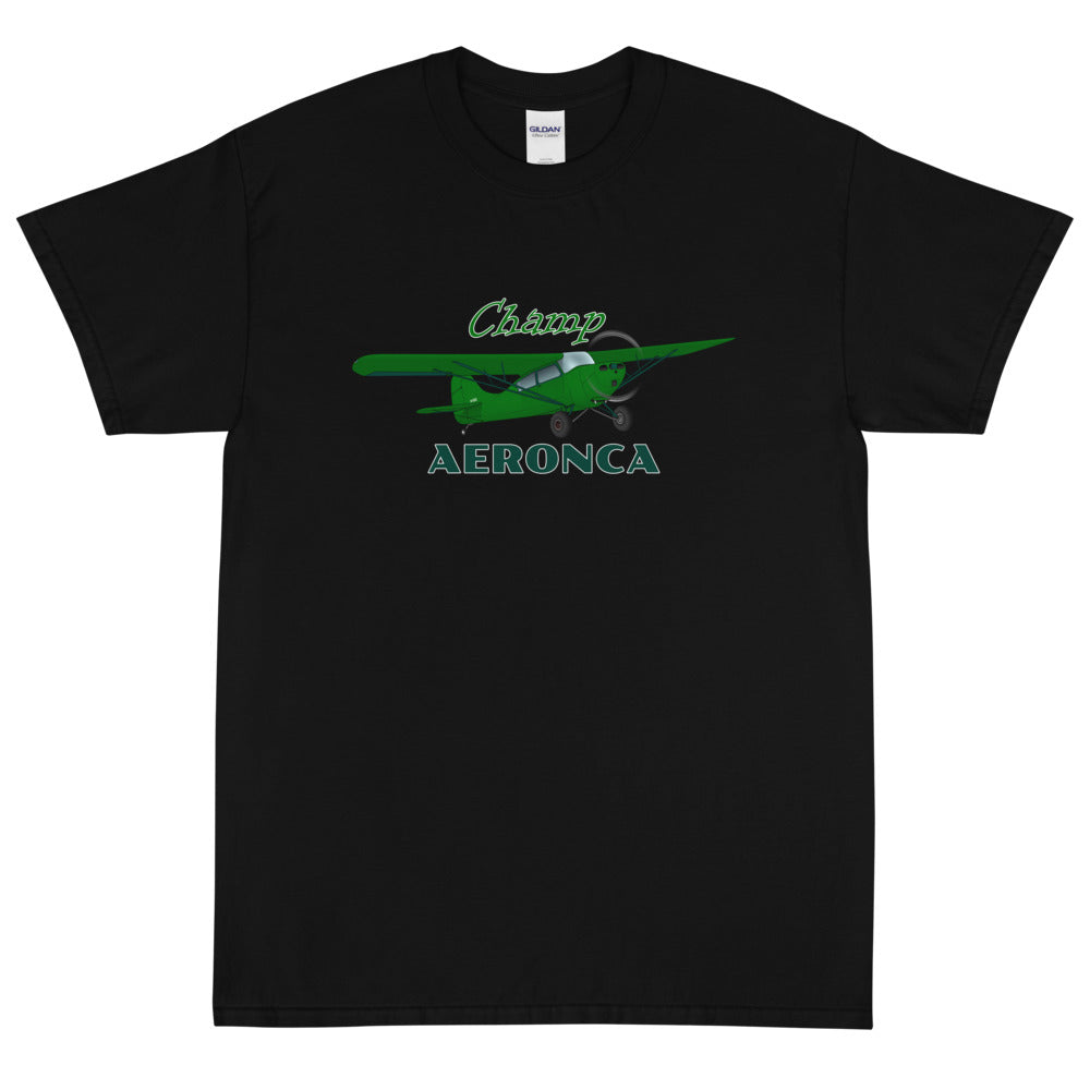Aeronca Champ Custom Airplane T-Shirt (AIRJ5I381-G2)- Personalized with your N#