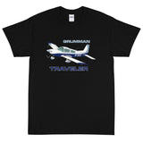 Grumman Traveler Custom Airplane T-Shirt (AIR7ILKI1AA5-B3)- Personalized with your N#