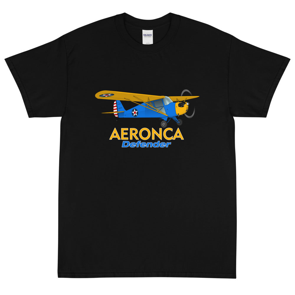 Aeronca Defender Custom Airplane T-Shirt - Personalized with your N#